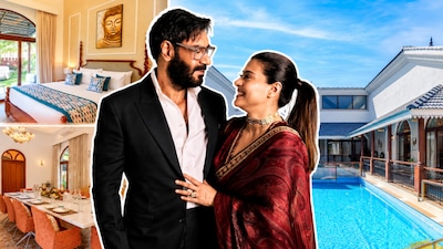Located in Moira in North Goa, Villa Eterna does not come with one fixed nightly tariff. We checked the listings for different dates and found that rates in October could start at around Rs 40,000 a night and go up to Rs 80,000 or more, depending on the dates and booking details. 