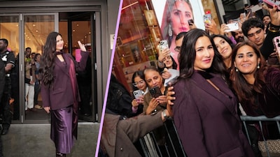 After making a case for chocolate-brown dressing, Katrina Kaif is back with another power move, serving a rich plum palette and tailoring with plenty of glam to zoom in on.