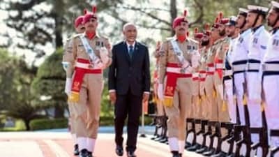 The direct military engagement between Malé and Islamabad has drawn close observation from Indian national security planners. Image/AFP
