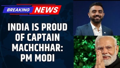 PM Modi Hails Indian Pilot Smit Machchhar as "HERO" for Mid-Air Courage
