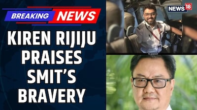 Kiren Rijiju Hails Capt Smit Machchhar's Courage in Flydubai Crisis