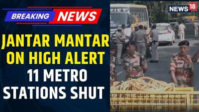 Jantar Mantar on High Alert: 11 Delhi Metro Stations Shut Amid CEC Protest Call