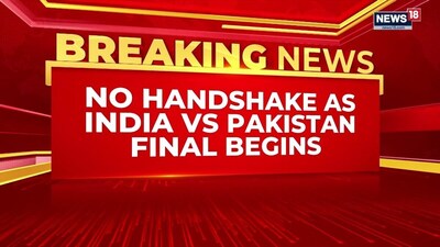 India vs Pakistan: No Handshake at Toss in Asian Games Final; Shreyas Iyer Opts to Bat