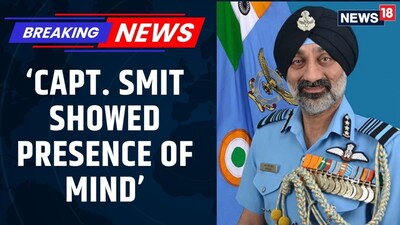 IAF Chief Hails Smit Machchhar's Heroism in Flydubai FZ1073 Cockpit Incident