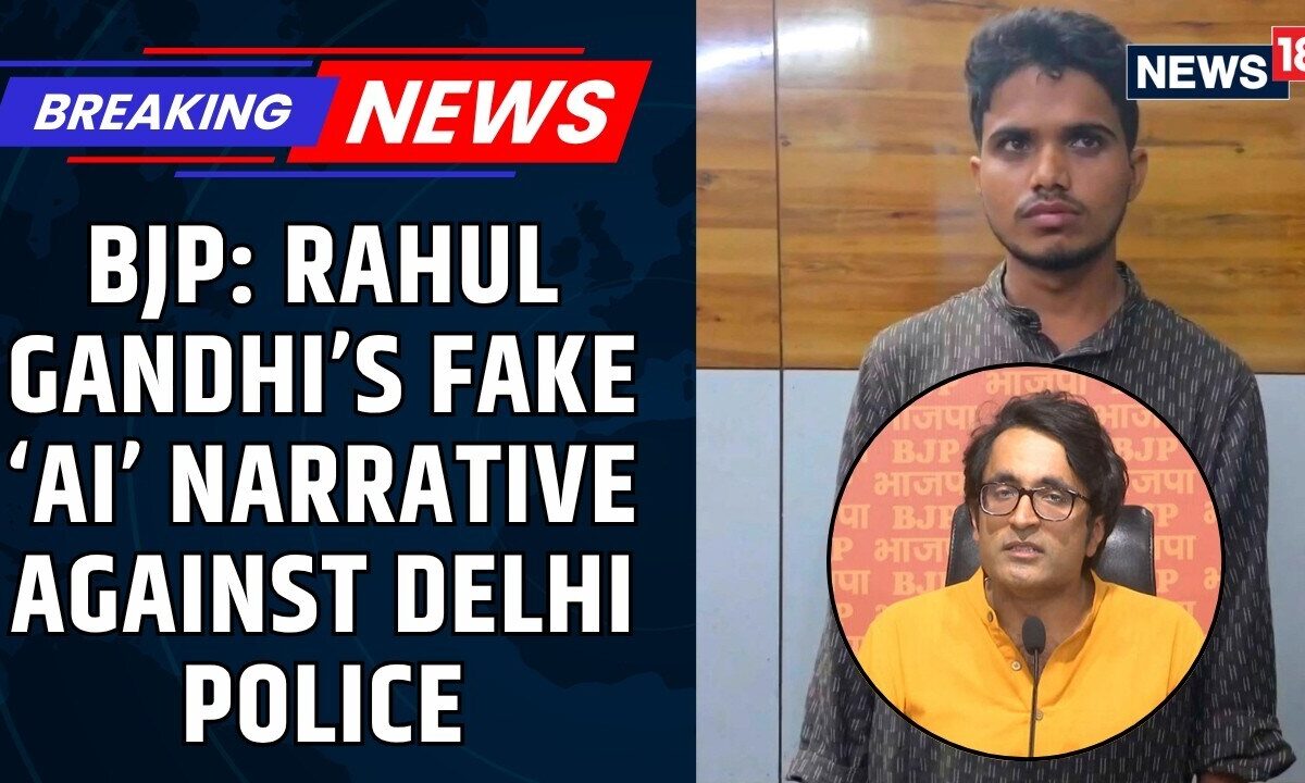 ‘Fake Narrative Against Delhi Police’: BJP’s Pradeep Bhandari Targets Rahul Gandhi Over AI Video