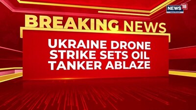 Ukrainian Drone Strike Blasts Oil Tanker Near Sochi