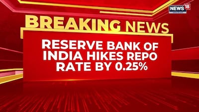 RBI MPC Raises Repo Rate By 25 Bps To 5.50 Percent in First Hike Since February 2023