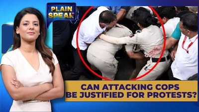 BJP Releases Video Alleging Rahul Gandhi Pushed Woman Cop During Delhi Protest