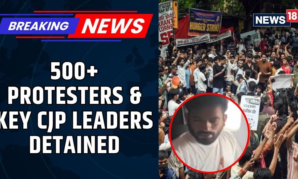 Delhi on High Alert: Key CJP Leaders Detained, 500+ Reportedly Held | Jantar Mantar | News18