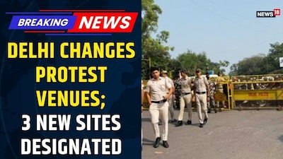 Delhi Police Designate Three New Protest Venues to Minimize Disruption