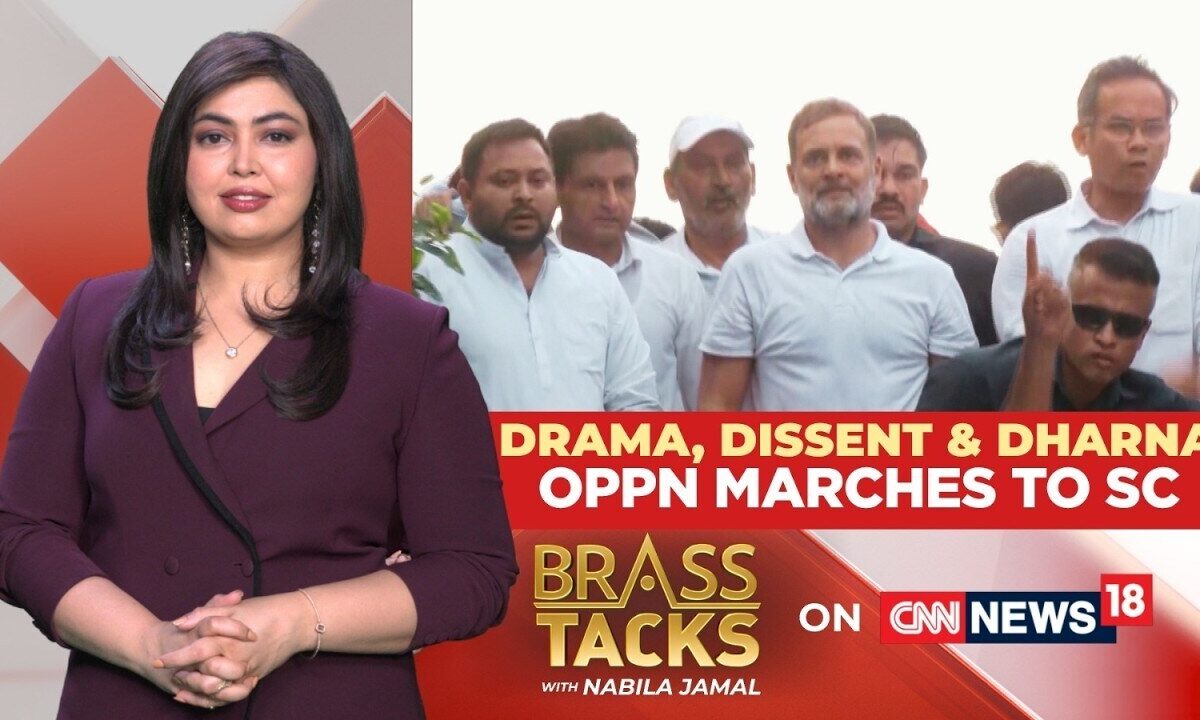 Drama, Dissent And Dharna: Opposition Unites in Protest Against CEC, Marches To SC | Brass Tacks