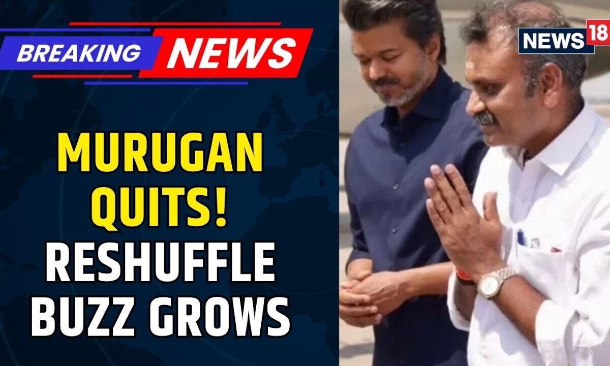 L Murugan Resigns As Minister, PM Modi's Cabinet Reshuffle Imminent Before Diwali | News18