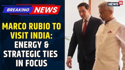 Marco Rubio Starts Five-Day India Visit To Boost Energy And Strategic Ties