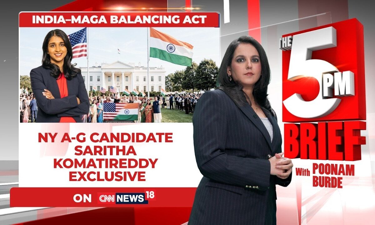 EXCLUSIVE | Trump-Backed Indian-American Saritha Komatireddy Takes on Letitia James in New York
