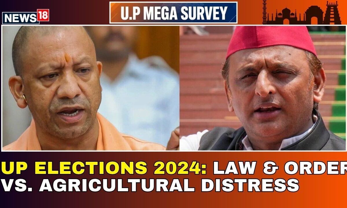 UP Election Mood: Yogi Adityanath’s Law And Order vs Jobs & Farmers’ Distress | Mega Survey | News18
