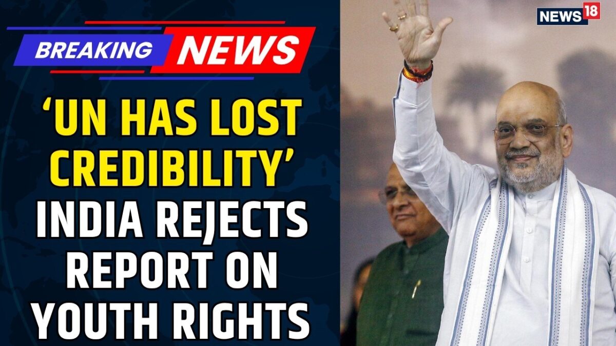 India Slams UN Report On Youth Repression | ‘UN Has Lost Credibility ...