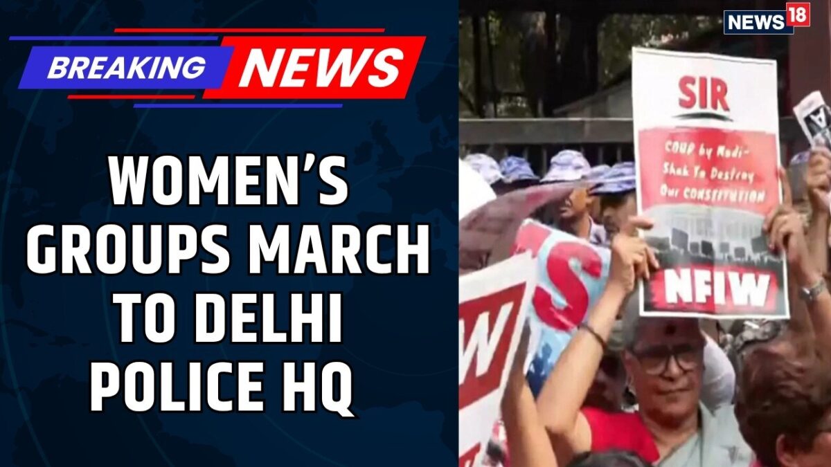 Women’s Groups Protest At Delhi Police HQ Over Alleged Sexual Violence ...