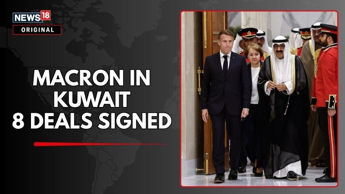 France-Kuwait Ties Deepen As WATCH: Macron Meets Emir | Defence, AI ...