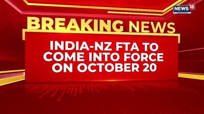 India-New Zealand FTA Set For October 20 Launch With Duty-Free Trade