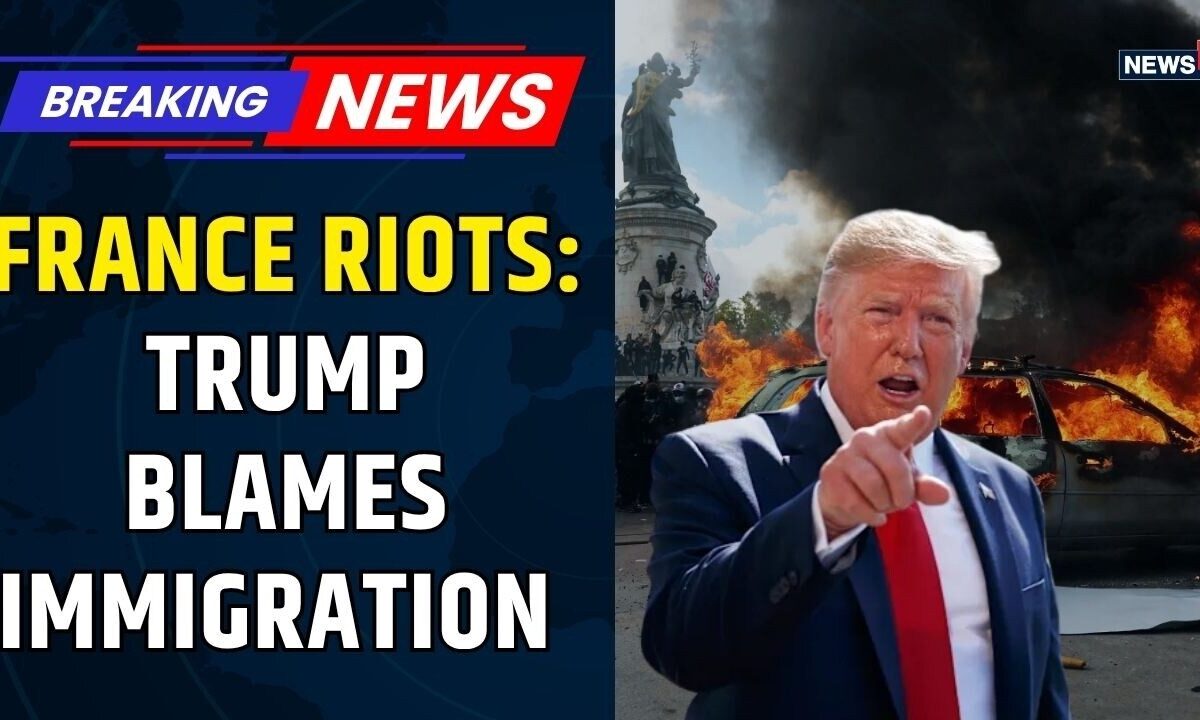 Trump Blames Immigration for France Unrest, Tells Macron to Close Borders #BreakingNews