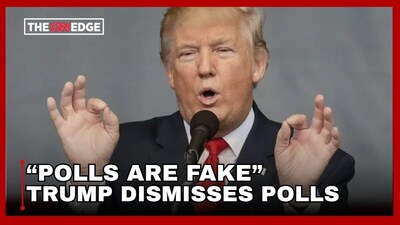 Trump Dismisses Polls As Fake While Campaigning in Kansas For Midterms