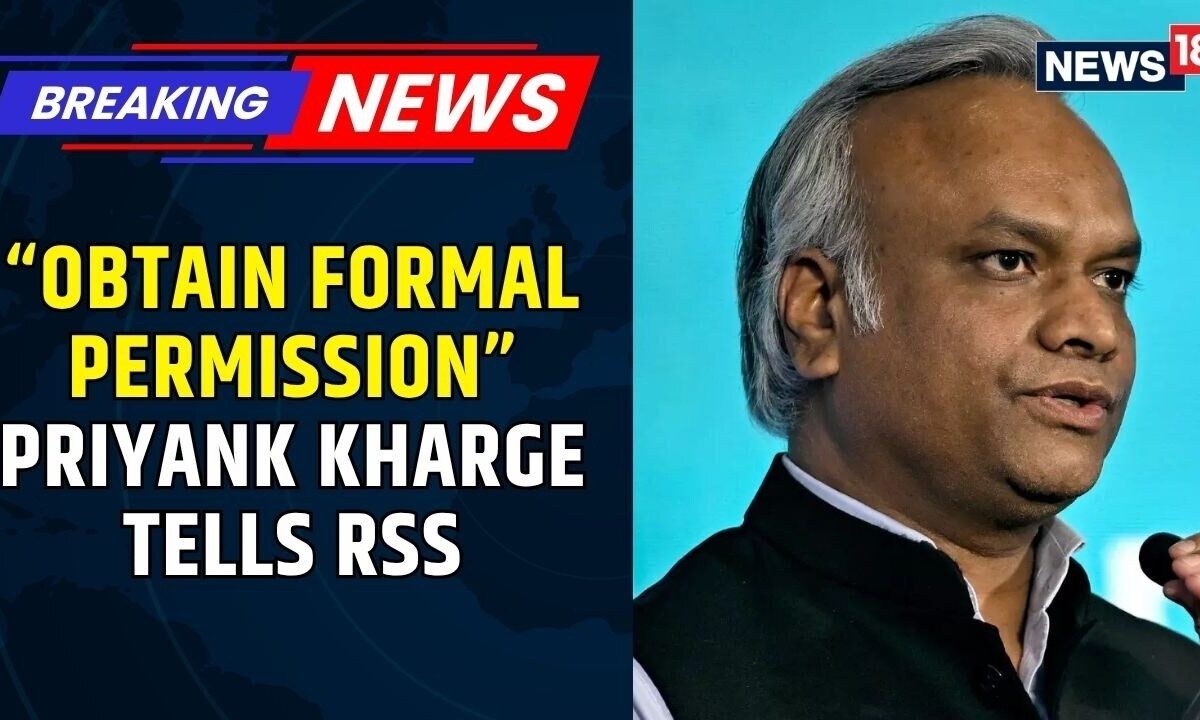 RSS vs Karnataka Congress: Priyank Kharge Demands Mohan Bhagwat To Take Police Nod To Carry March