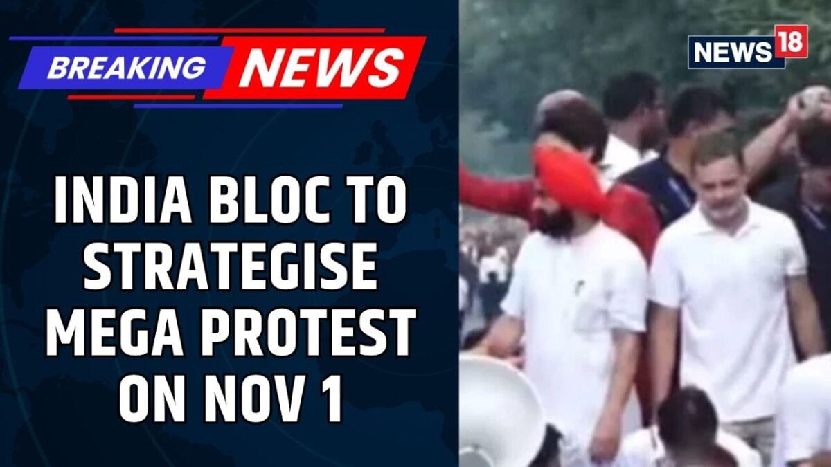 Vote Chori Row: INDIA Alliance Plans Next Phase Of Nationwide Protests | Opposition | News18