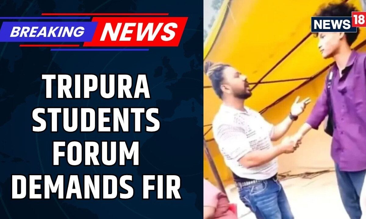 Delhi Police Complaint Filed Over Alleged Assault And Harassment Of Tripura youths | News18 |