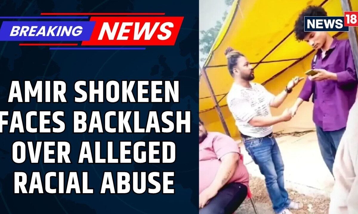 Content Creator Amir Shokeen Faces Outrage Over Alleged Racial Abuse Of Tripura Youth | News18