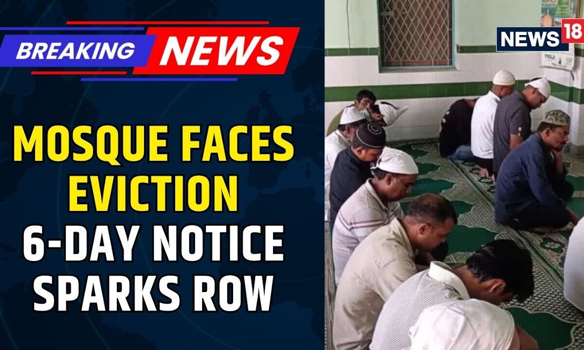 Land Dispute Puts Historic Racecourse Mosque In Focus | Government Issues 6-Day Notice | News18