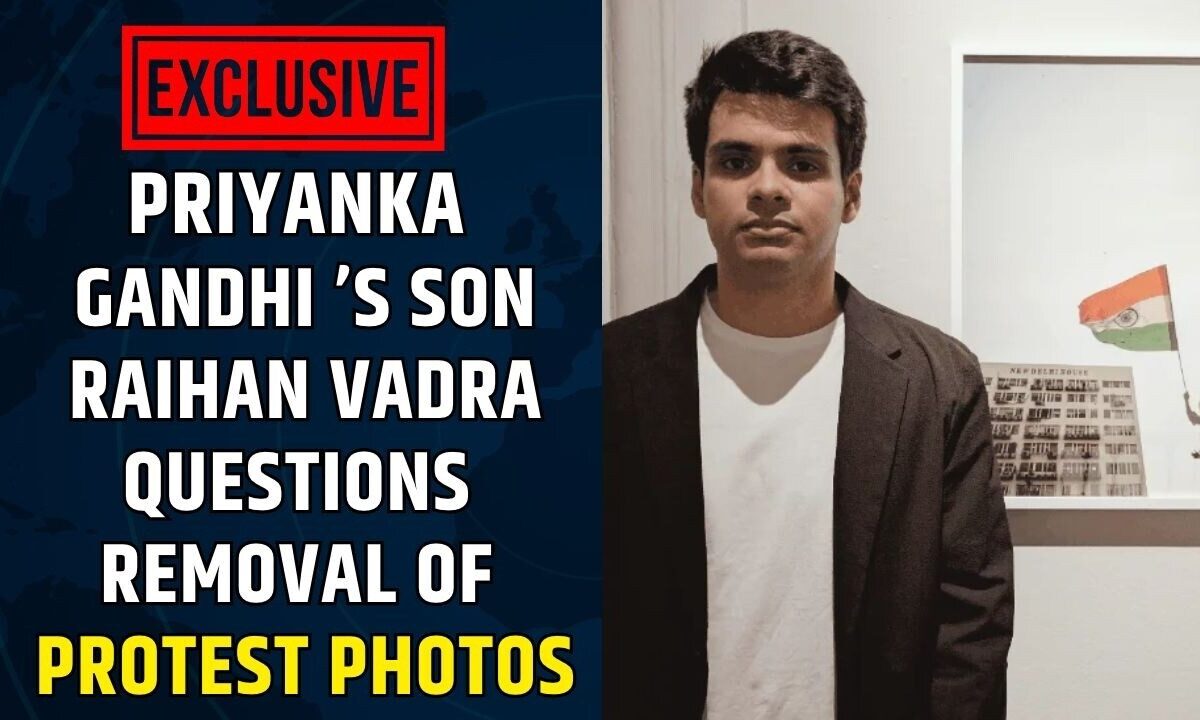 EXCLUSIVE | Raihan Vadra Speaks to CNN-News18 on Bikaner House Photo Controversy | Priyanka Gandhi