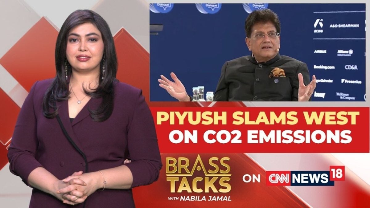 Piyush Goyal Calls Out Europe Over Carbon Emissions: ‘Who’s Responsible for This Mess?’| Brass Tacks