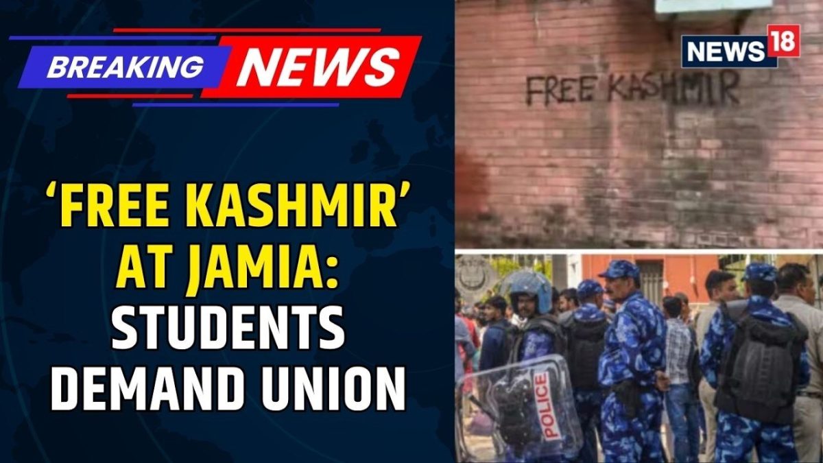 Jamia Protest Escalates: Students Demand Union, Slogans Trigger Row | Students Protest | News18