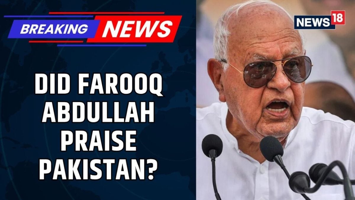 National Conference Chief Farooq Abdullah Says Pakistan Keeps Kashmir Issue Alive | News18