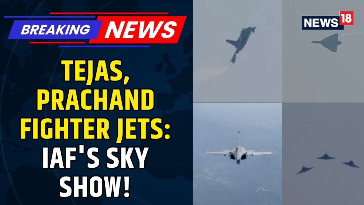 Indian Air Force Celebrates 94 Years of Valor with Spectacular Display in Varanasi | News18