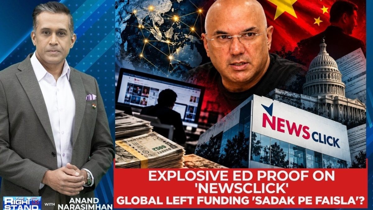 Explosive ED Proof On ‘Newsclick’ | Global Left Funding ‘Sadal Pe Faisla’? | The Right Stand