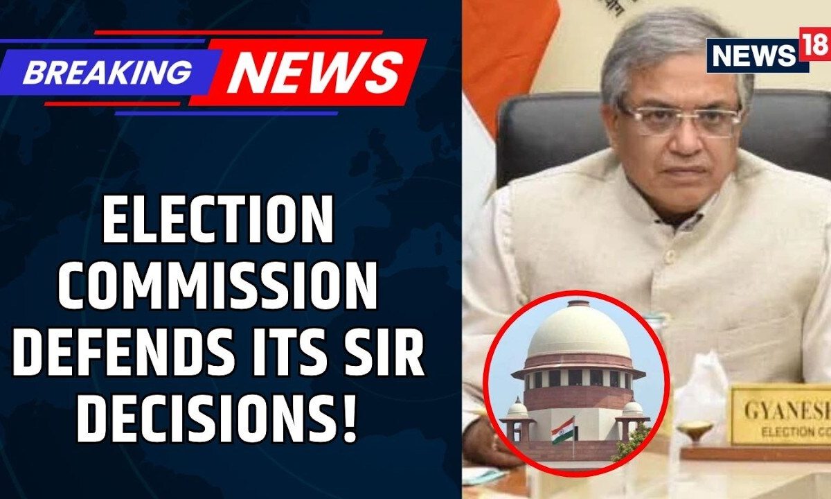ECI Defends CEC Gyanesh Kumar in Supreme Court Over SIR Controversy | Delhi Protest | News18