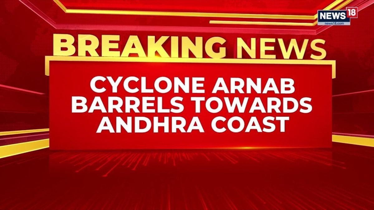 Andhra Pradesh on High Alert as Cyclone Arnab Set for Early Landfall Between 2 AM to 4AM | BREAKING