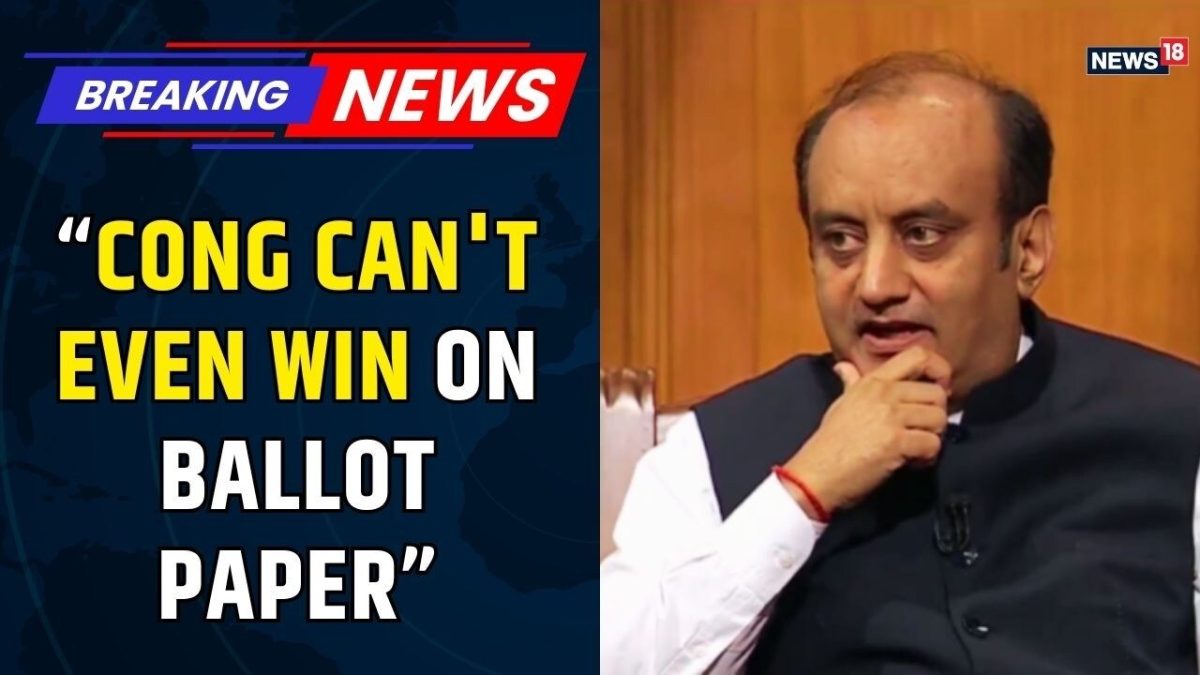 BJP Taunts Congress: “Can’t Even Win Ballot Paper Polls” | BJP Press Conference | EVM Issue
