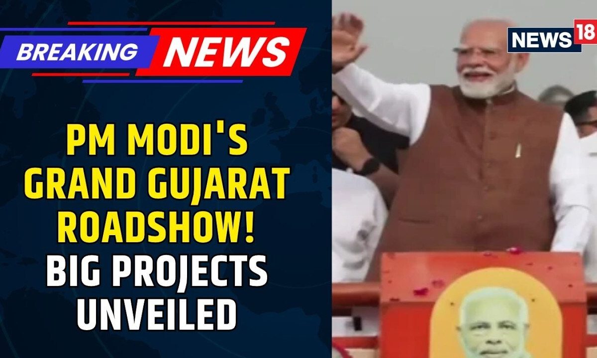 PM Narendra Modi's Gujarat Visit: ₹14,000 Crore Projects & ₹19,000 Crore for Farmers | News18