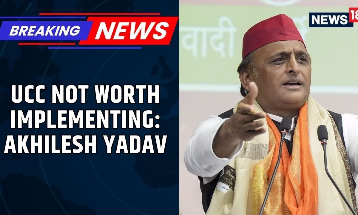 Akhilesh Yadav Rejects UCC Push In UP, Takes Dig At Amit Shah's 2027 Election Promise | News18