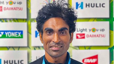 New Delhi: Paralympic champion and four-time World Championships gold medallist Pramod Bhagat. (PTI Photo)