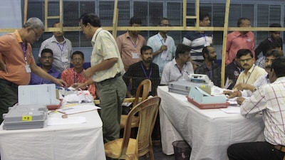 With counting progressing through sequential rounds, initial trends are expected to settle into definitive mandates by afternoon, shaping the immediate political landscape across all four regions. Representational image/AP