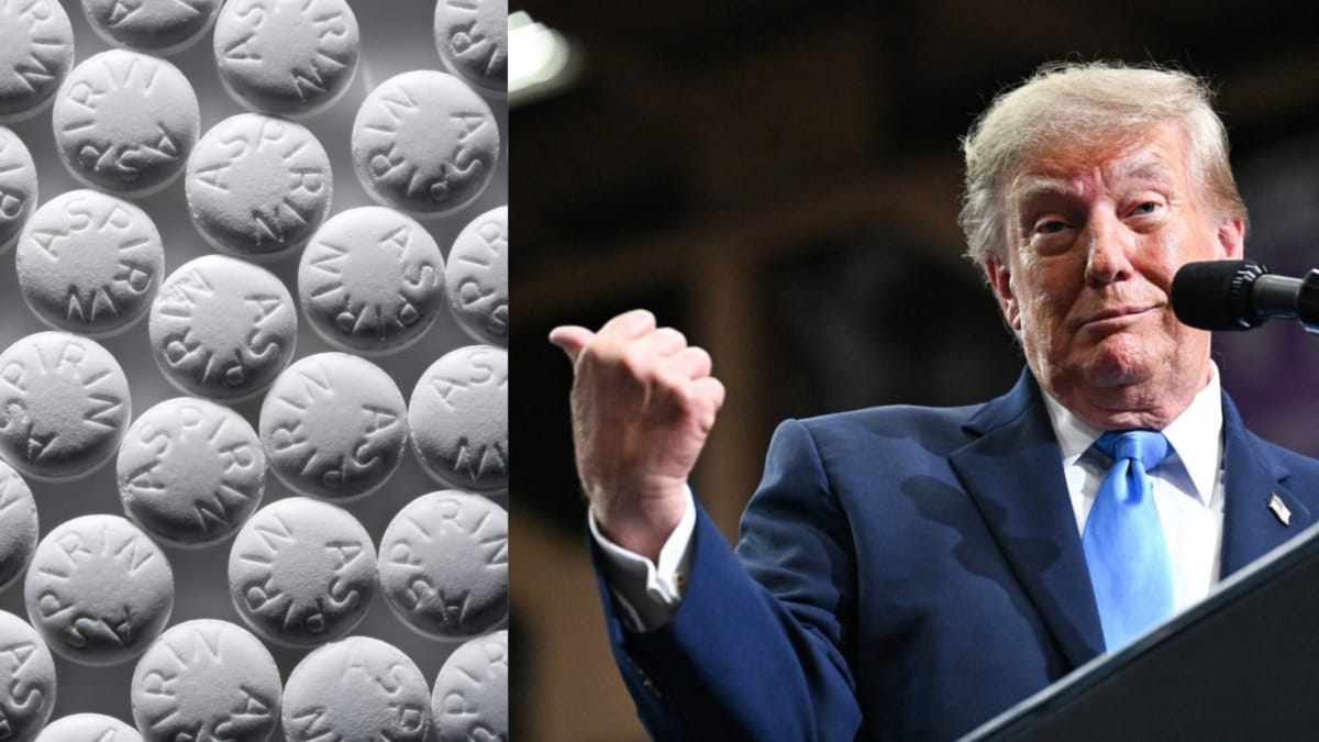 Trump Defends Daily Aspirin Dose, Citing Psychological Reassurance