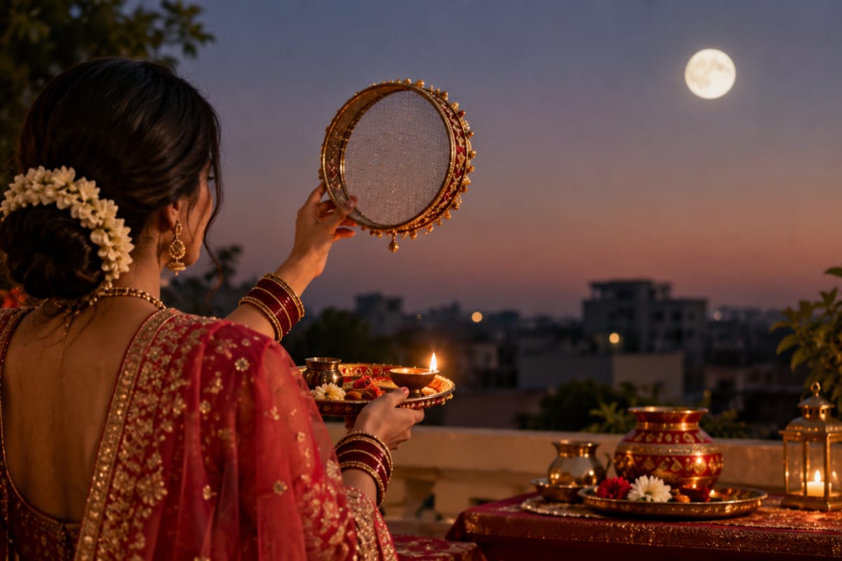 Karwa Chauth 2026: Is It Inauspicious To Keep Your First Fast During Shukra Asta?