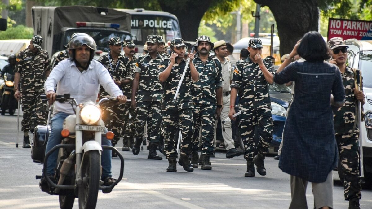 டெல்லியில் சிஜேபி போராட்டம்: 35,000 காவலர்கள் பாதுகாப்பு