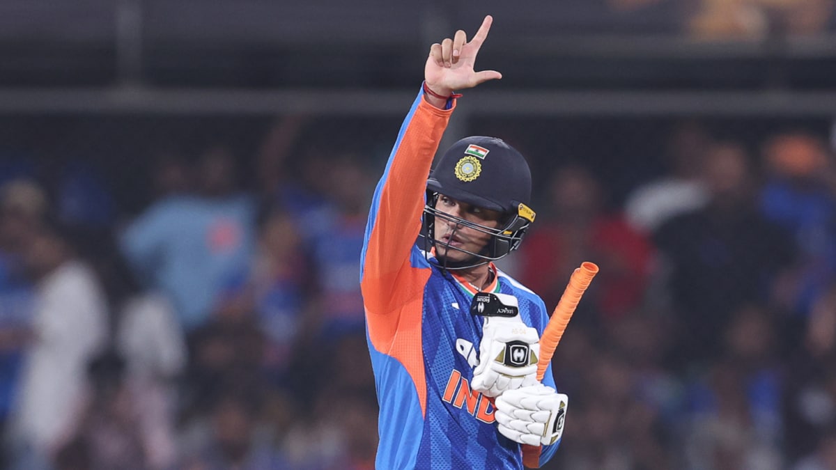 Abhishek Sharma sets annual T20I sixes record