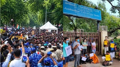 The revision comes amid a week-long protest by students affiliated with the All India Students' Association (AISA). (File Photo)