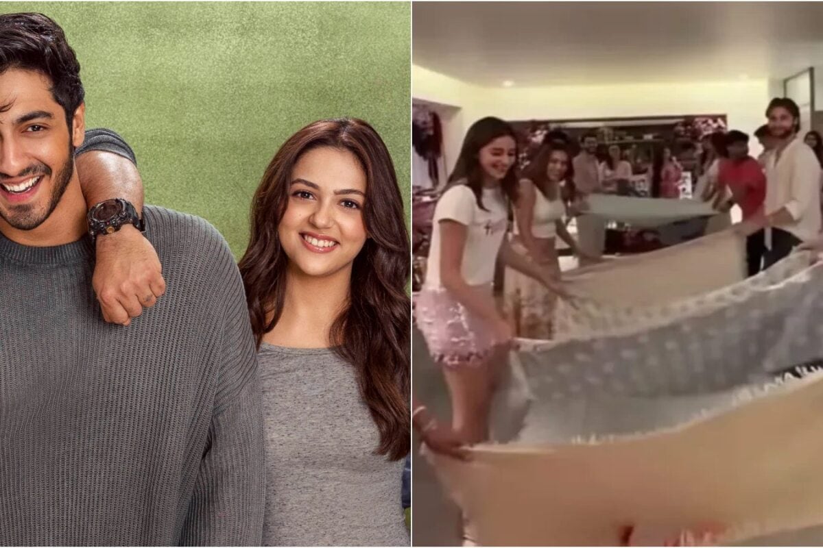Aneet Padda Joins Rumoured BF Ahaan Panday At Sister Alanna’s Baby Shower, Fun INSIDE Video Goes Viral