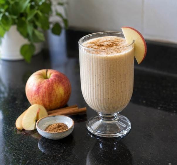 Apple Cinnamon Millet Smoothie